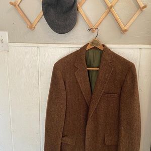 Vintage Harris Tweed 100% Scottish Wool Men’s Blazer/ Sports Coat